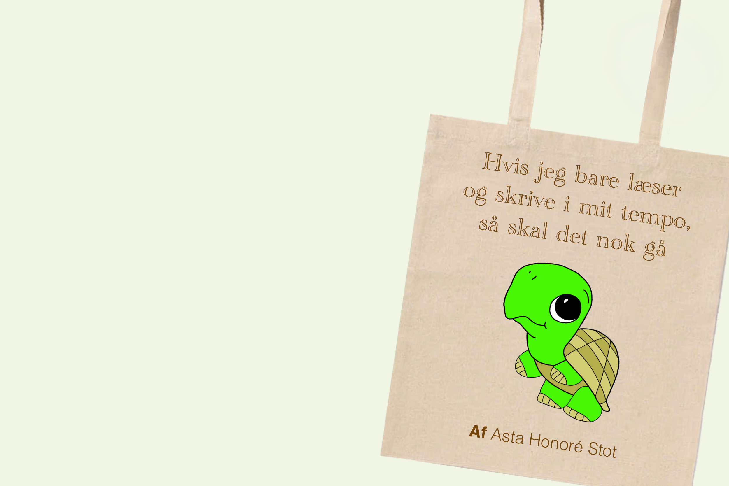 Citat- og muleposeworkshop // UGE 40 for ordblinde børn