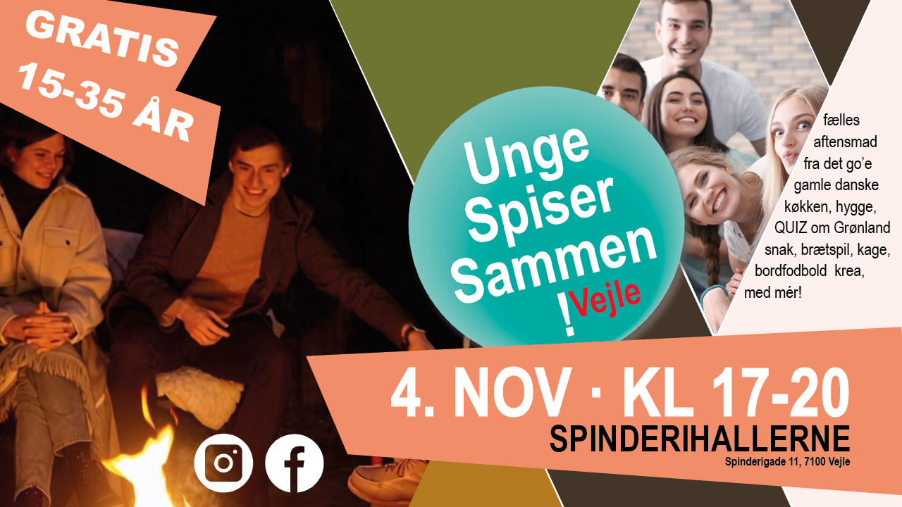 Unge Spiser Sammen Vejle