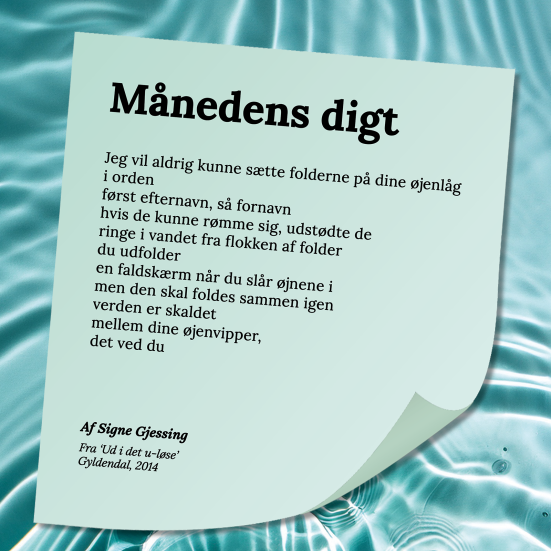 Digt af Signe Gjessing