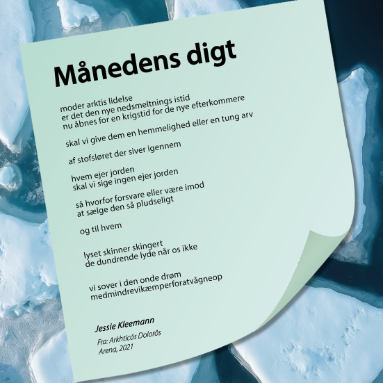 Digt af Jessie Kleemann