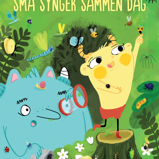 Plakaten for Små Synger Sammen dag 2026