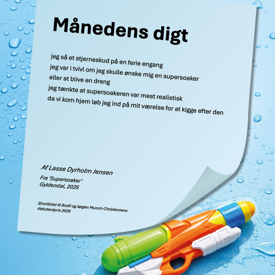 Digt af Lasse Dyrholm Jensen