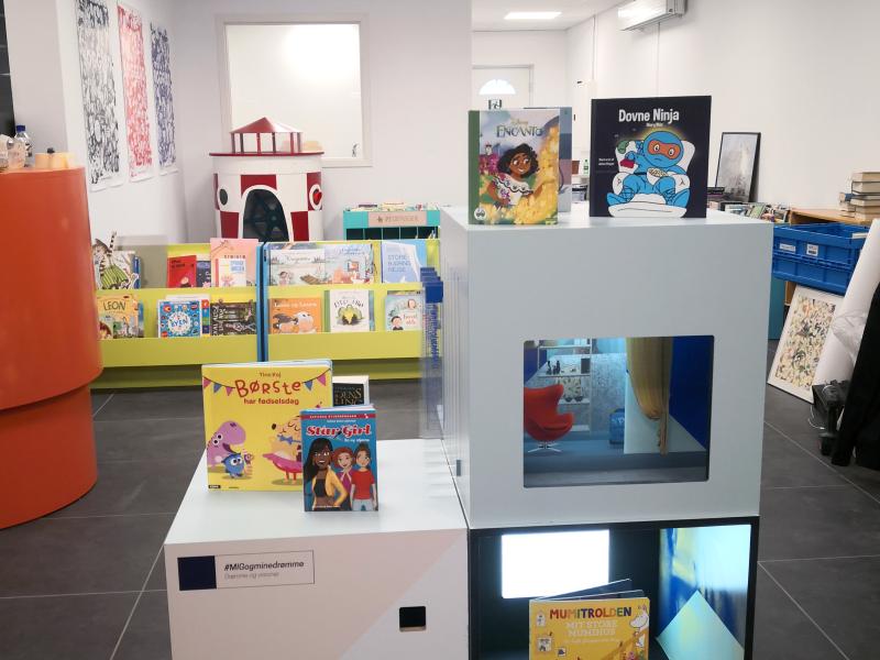 Børneområdet på Nørremarken Bibliotek