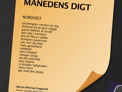 Digt af Martin Wittrup Enggaard