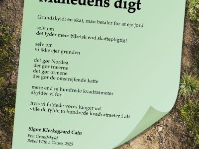 Digt af Signe Kierkegaard Cain