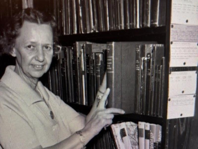 Eleonora Sørensen. Foto: Oskar Jensen. Vejle Stadsarkiv N201440 