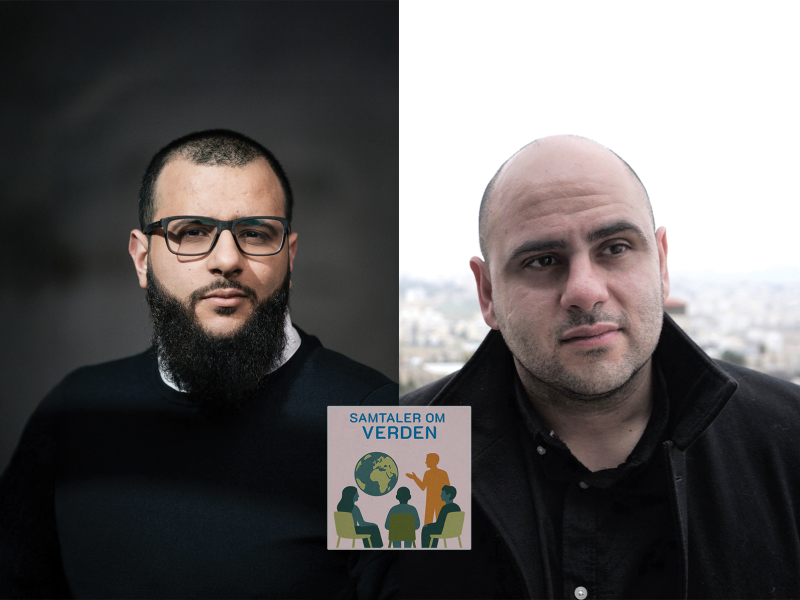 Portrætfotos af Tarek Hussein (t.h.) og Tarek Omar.