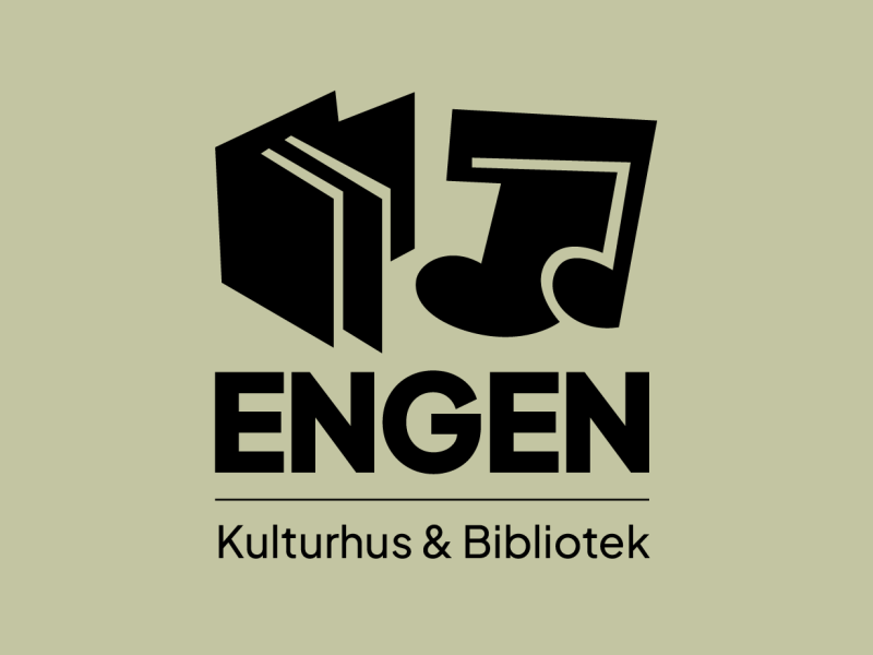 Logo for ENGEN Kulturhus & Bibliotek