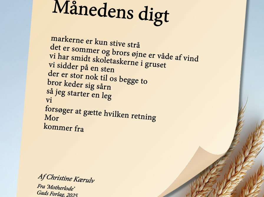 Digt af Christine Kærulv