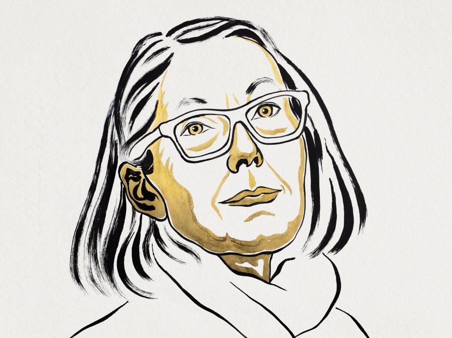 Anne Carson. Ill. Niklas Elmehed © Nobel Prize Outreach