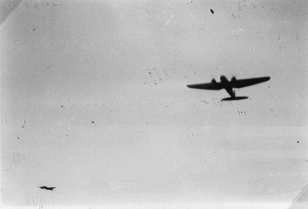 Tyske flyvemaskiner over Vejle, 9. april 1940
