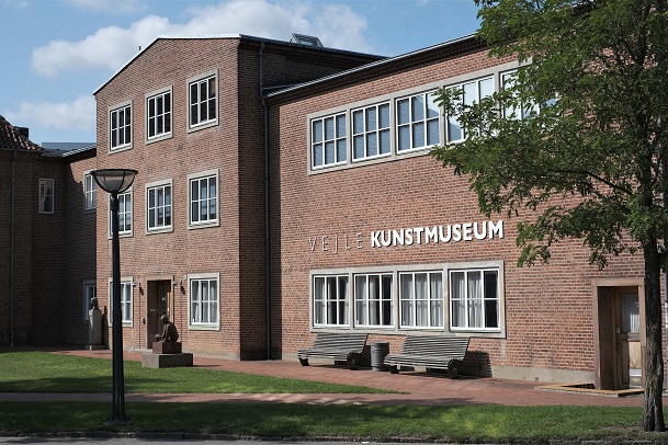 Det tidligere bibliotek på Flegborg, i dag Vejle Kunstmuseum