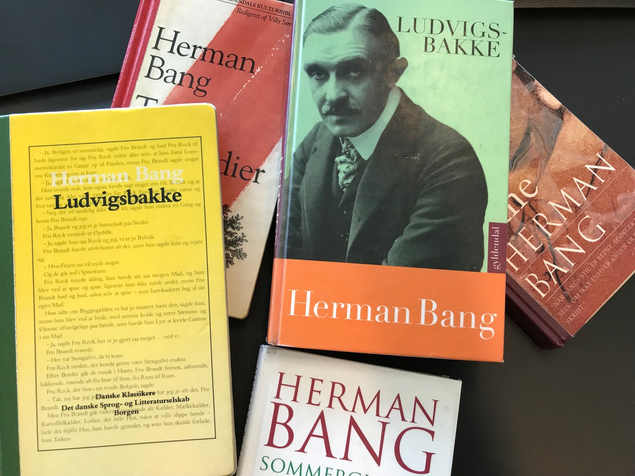 Bøger af Herman Bang