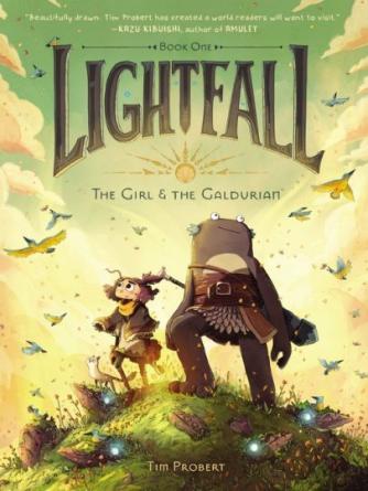 Tim Probert: Lightfall - the girl & the Galdurian