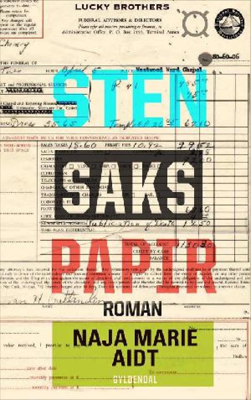 Naja Marie Aidt: Sten, saks, papir : roman