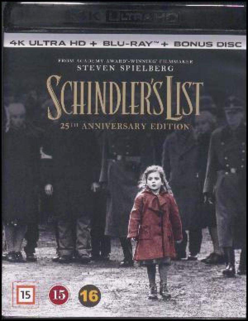 Steven Spielberg, Steven Zaillian, Janusz Kaminski: Schindlers liste