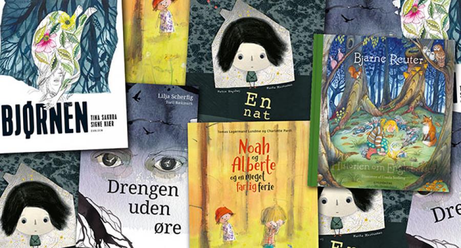 Nominerede bøger til Kulturministeriets forfatter- og illustratorpriser for børne- og ungdomsbøger 