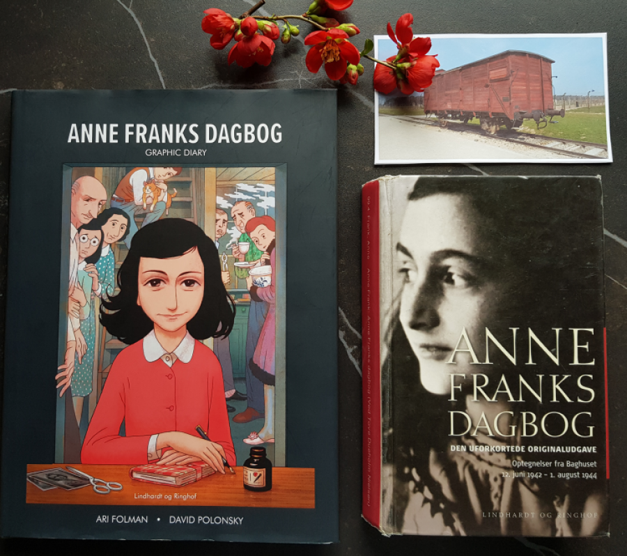 Bøger bevæger: Anne Franks dagbog | Vejle Bibliotekerne