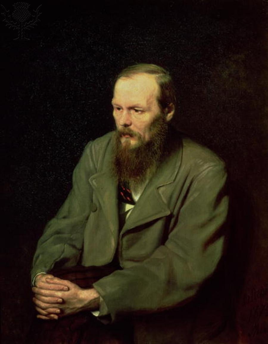 Portræt af Fjodor Dostojevskij