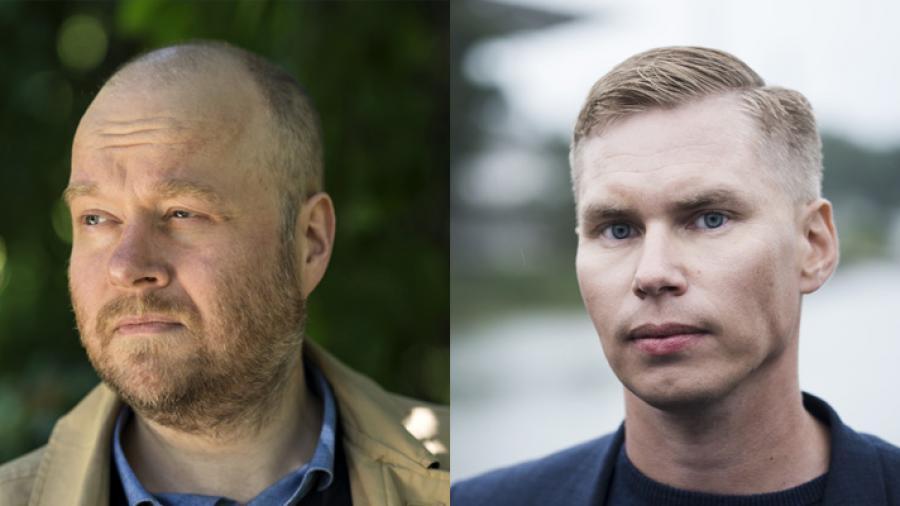 Torben Munksgaard & Arttu Tuominen (foto: Forlaget Modtryk)