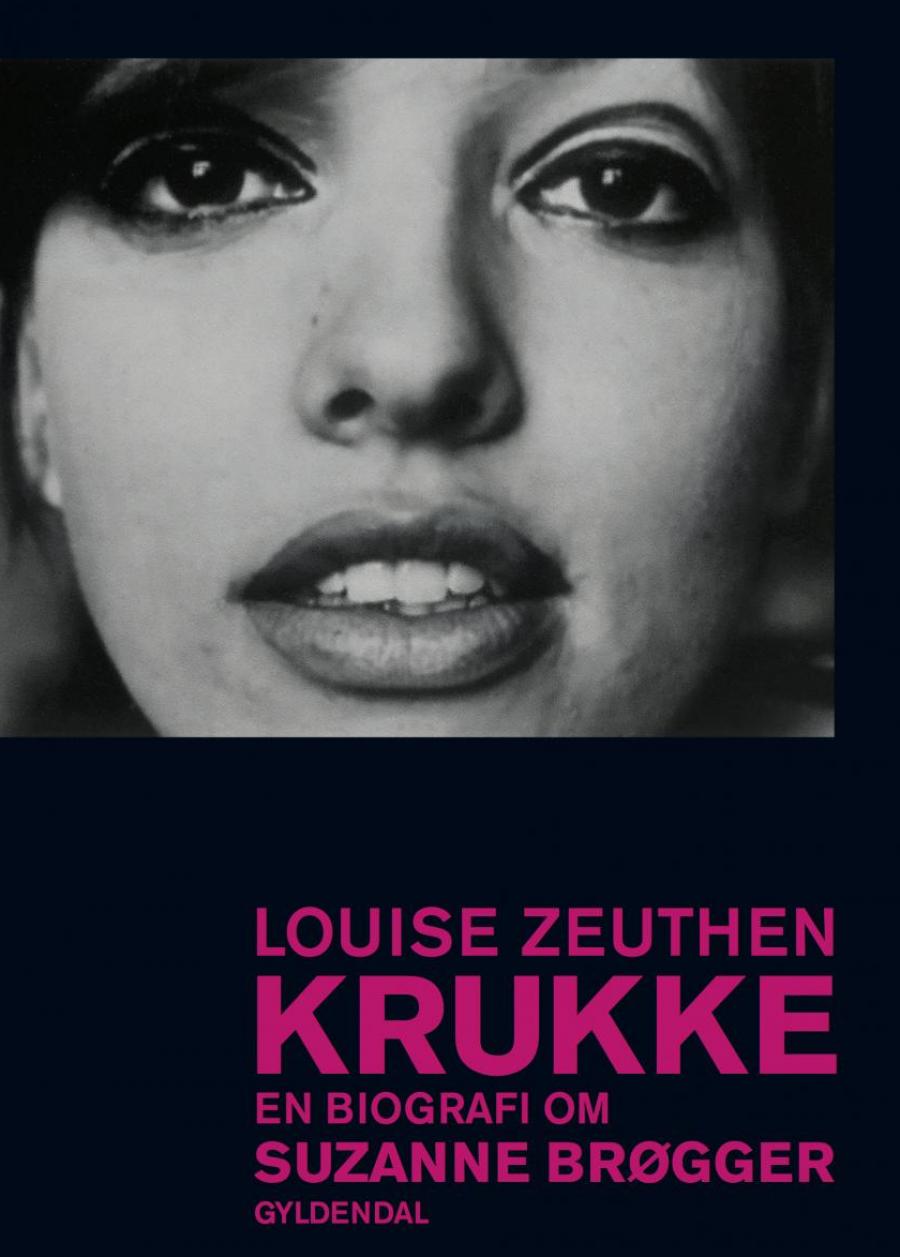 Forsiden af bogen Krukke om Suzanne Brøgger
