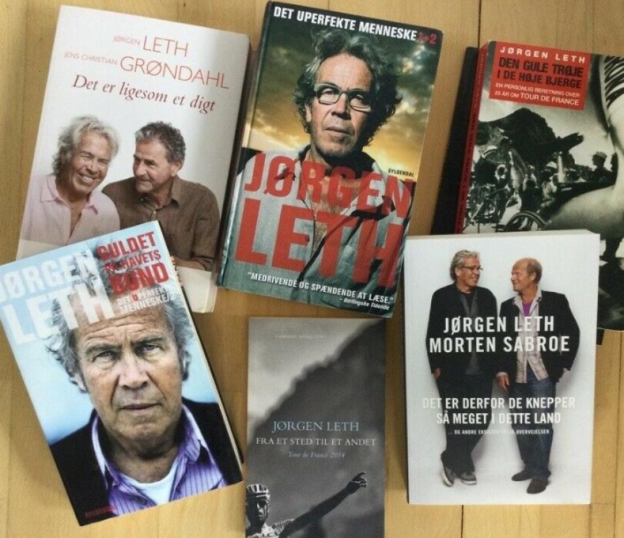 Et udvalg af Jørgen Leths bøger