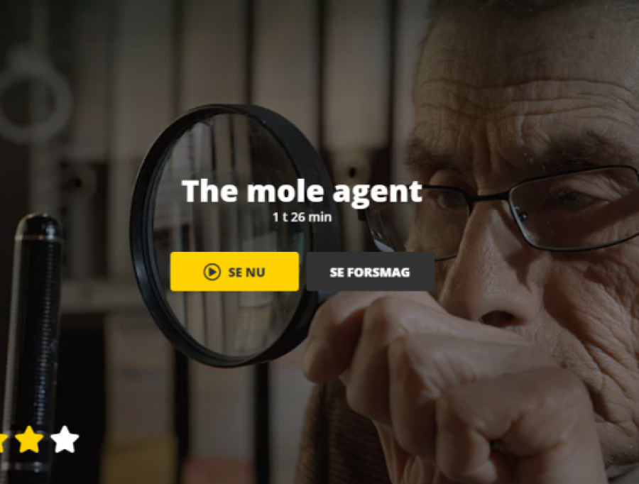 Stillbillede fra filmen Mole Agent