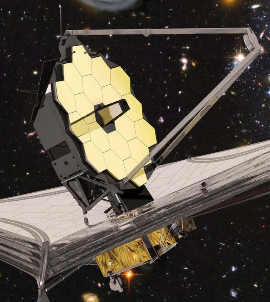  Billede af James Webb Space Telescope