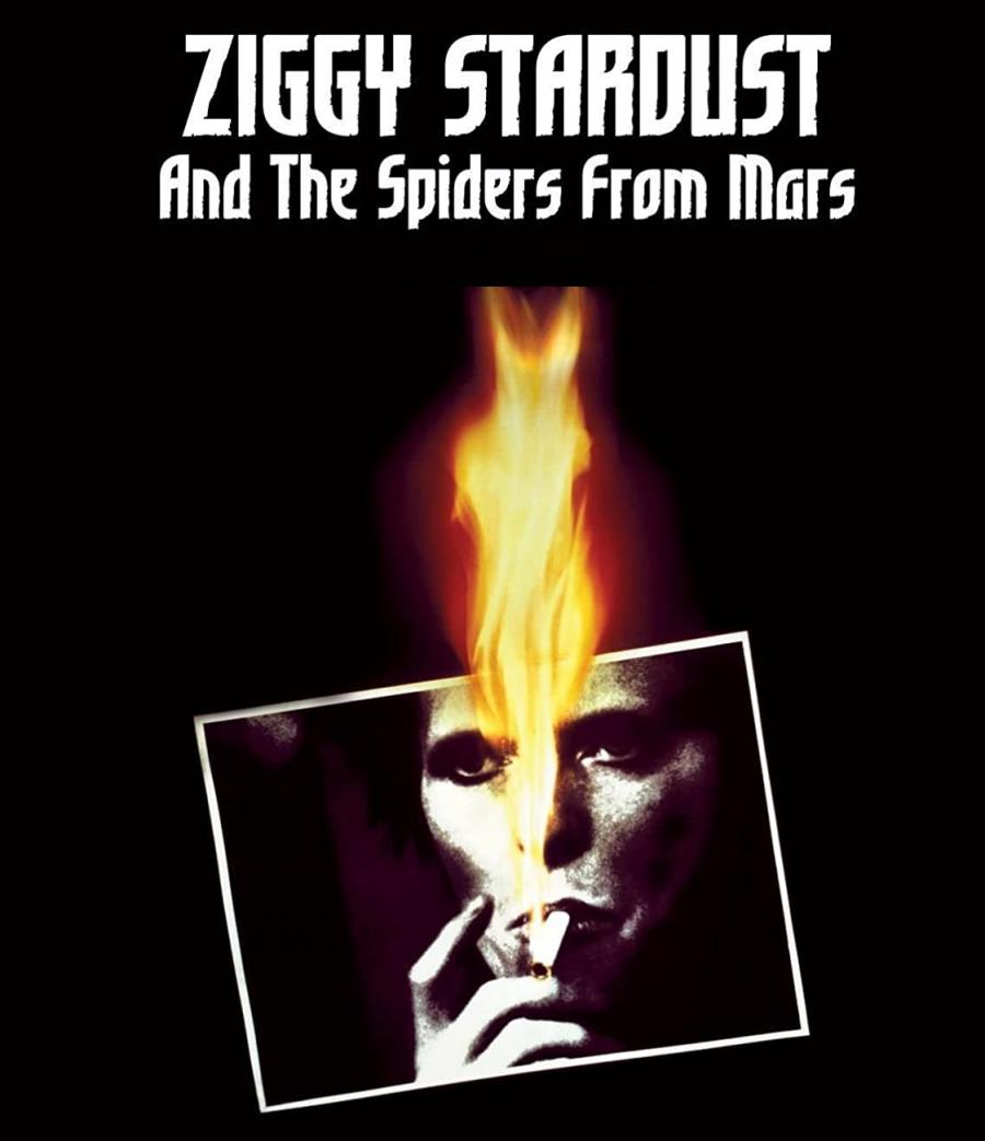 Cover til soundtracket The Rise And Fall of Ziggy Stardust And The Spiders from Mars
