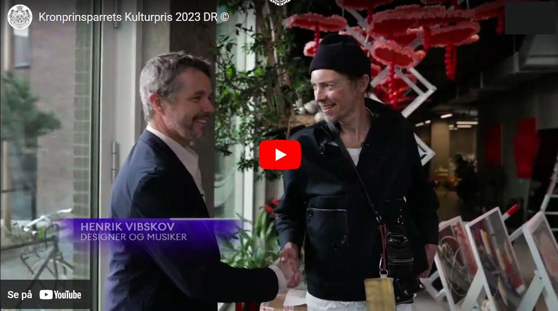 Henrik Vibskov modtager Kronprinseparrets Kulturpris 2023